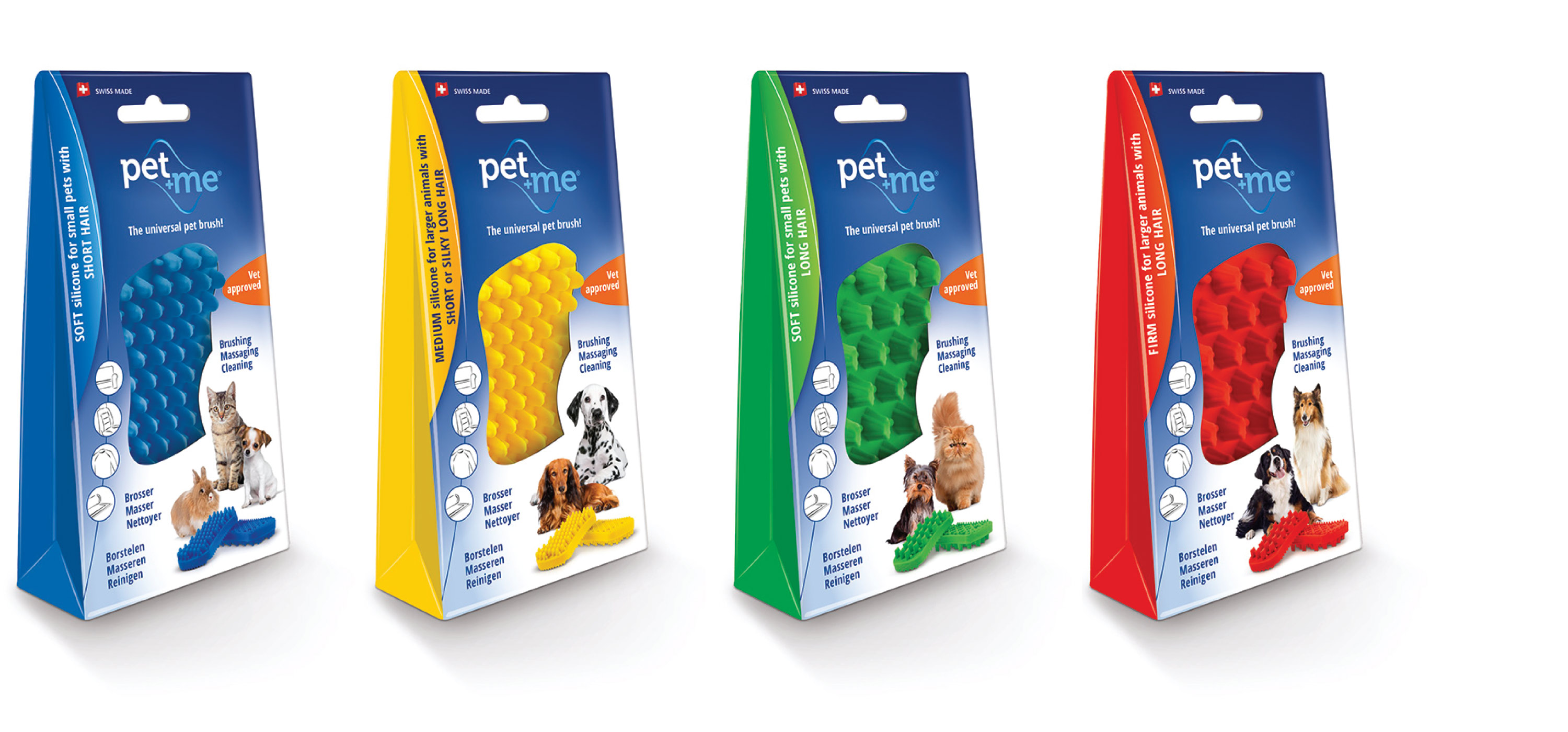 Petlife Pet + Me Grooming Brushes Petlife