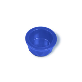 Heavyweight & Unbreakable Pet Bowl Extra Small (9cm) - Translucent Blue