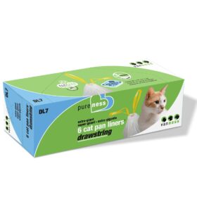 Van Ness Cat Litter Tray Drawstring Liner Giant x 6