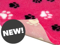Petlife-Vetbed-Swatches-Vetbed-Non-Slip-Duo-Paw-Cerise-New-200px